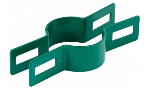 Collier intermédiaire Ø48 RAL6005 pour panneaux