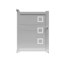 Portillon aluminium HAWAI