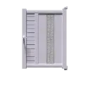 Portillon aluminium PERTH