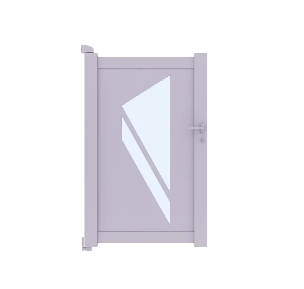 Portillon aluminium HOBART