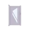Portillon aluminium HOBART