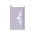 Portillon aluminium CALIFORNIE