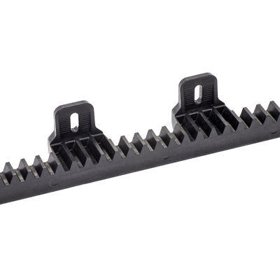 Crémaillère nylon module 4 avec 6 connecteurs - au ml - GA557 