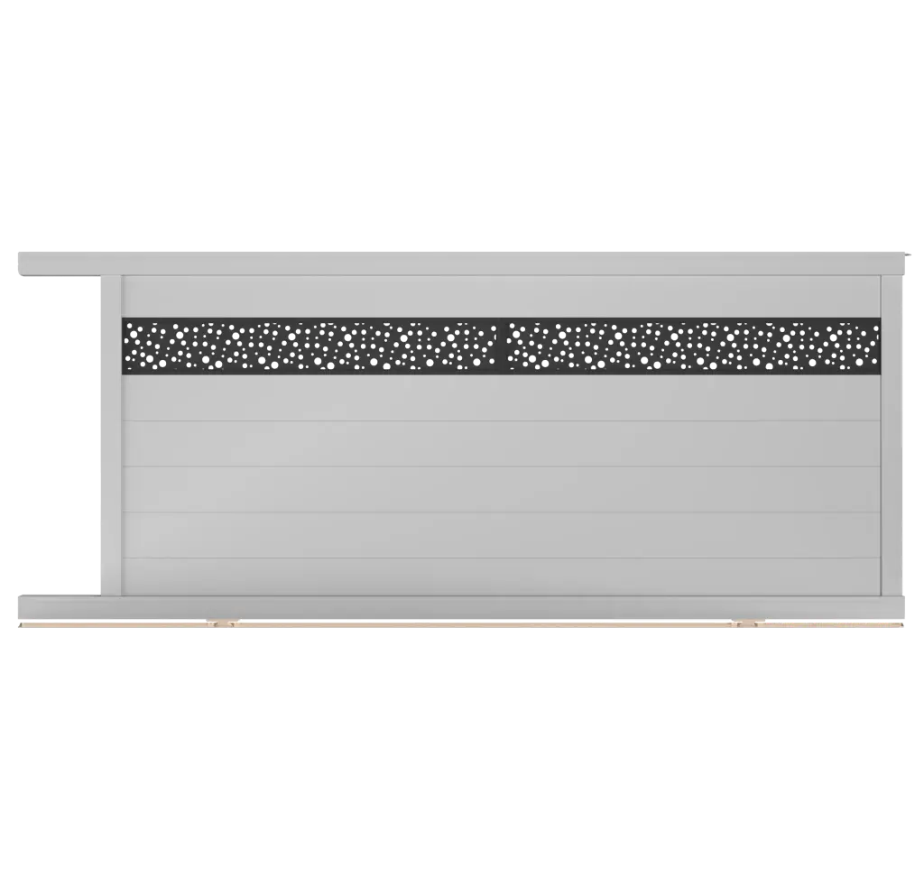 Portail coulissant aluminium TEXAS