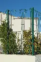 Platine 250x250x10mm RAL 6005