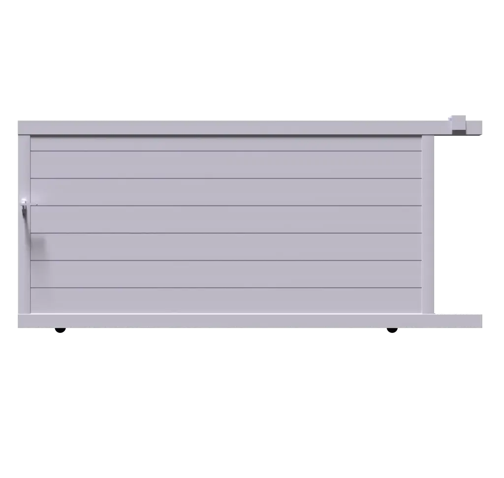 Portail coulissant aluminium JERUSALEM