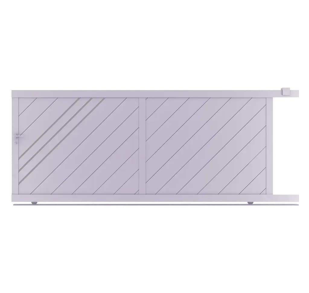 Portail coulissant aluminium ISTANBUL