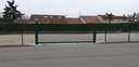 Double portail coulissant SKENA Savane 3200x2400 RAL 7016 (vis-à-vis)