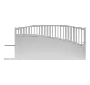 Portail coulissant aluminium DJIBOUTI
