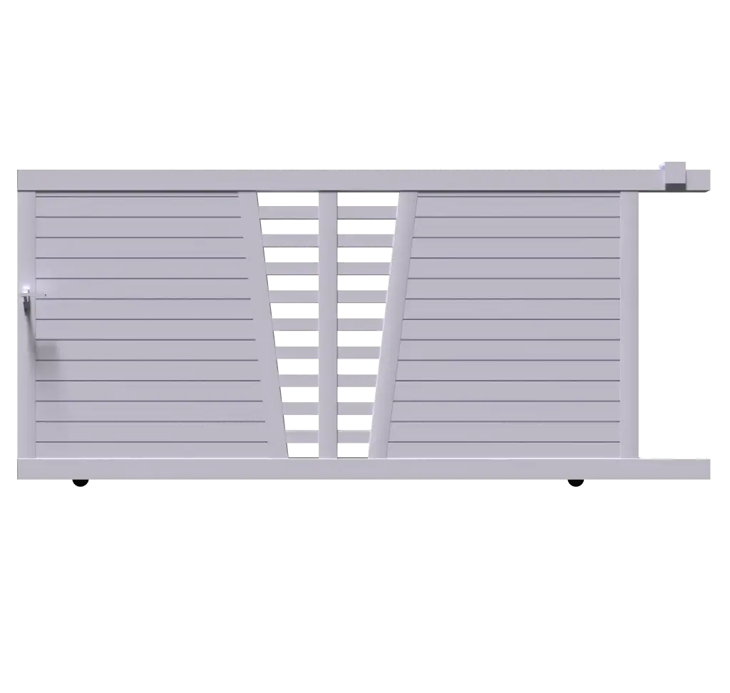 Portail coulissant aluminium SAINT DENIS