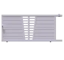 Portail coulissant aluminium SAINT DENIS