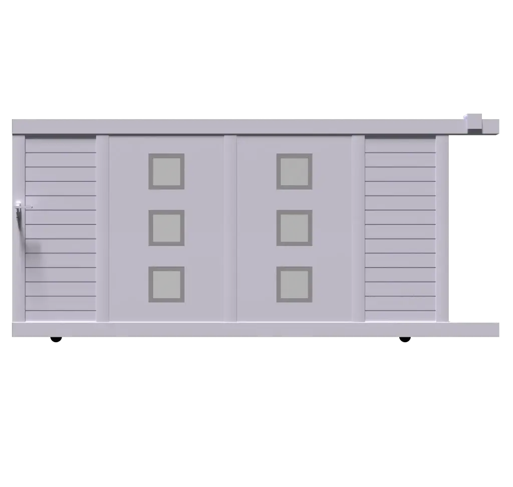 Portail coulissant aluminium ADELAIDE
