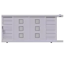 Portail coulissant aluminium ADELAIDE