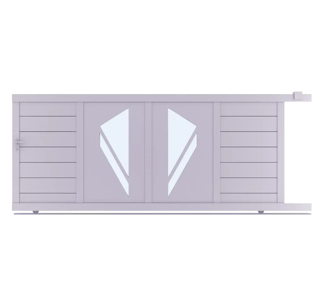 Portail coulissant aluminium HOBART