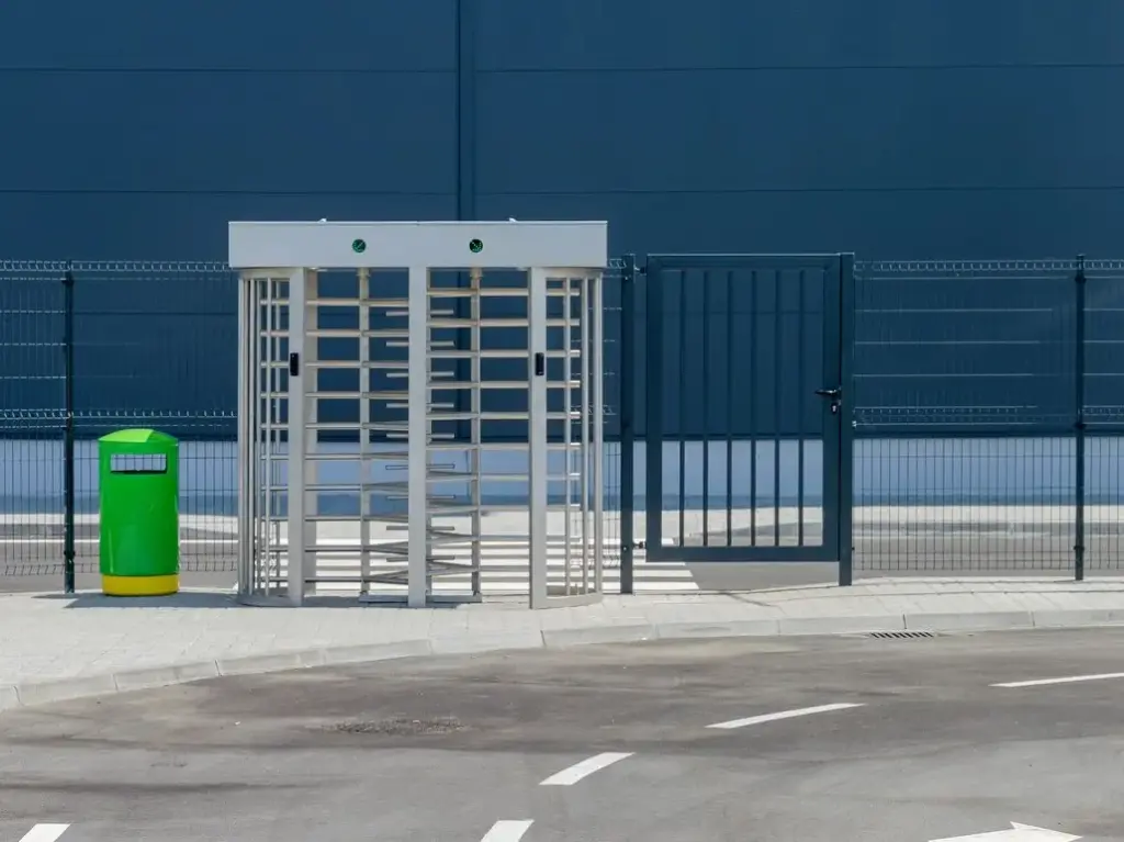 Portillon BAMSE 1000x1000 - 50x50 RAL 6005
