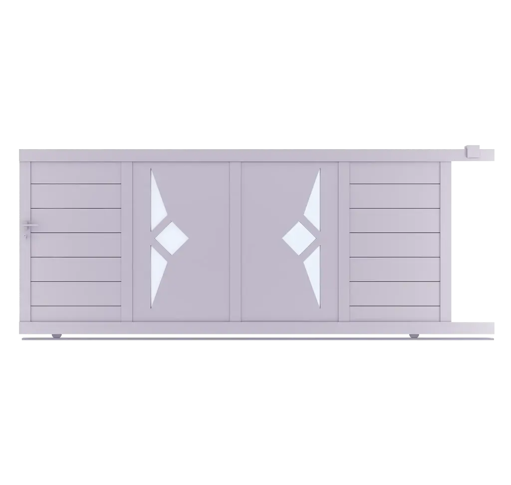 Portail coulissant aluminium CALIFORNIE