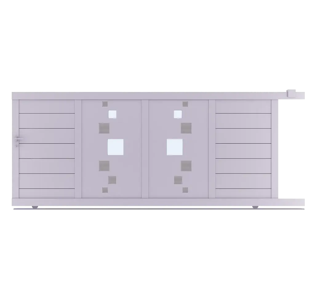 Portail coulissant aluminium DARWIN