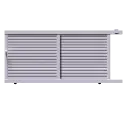 Portail coulissant aluminium ABU DHABI