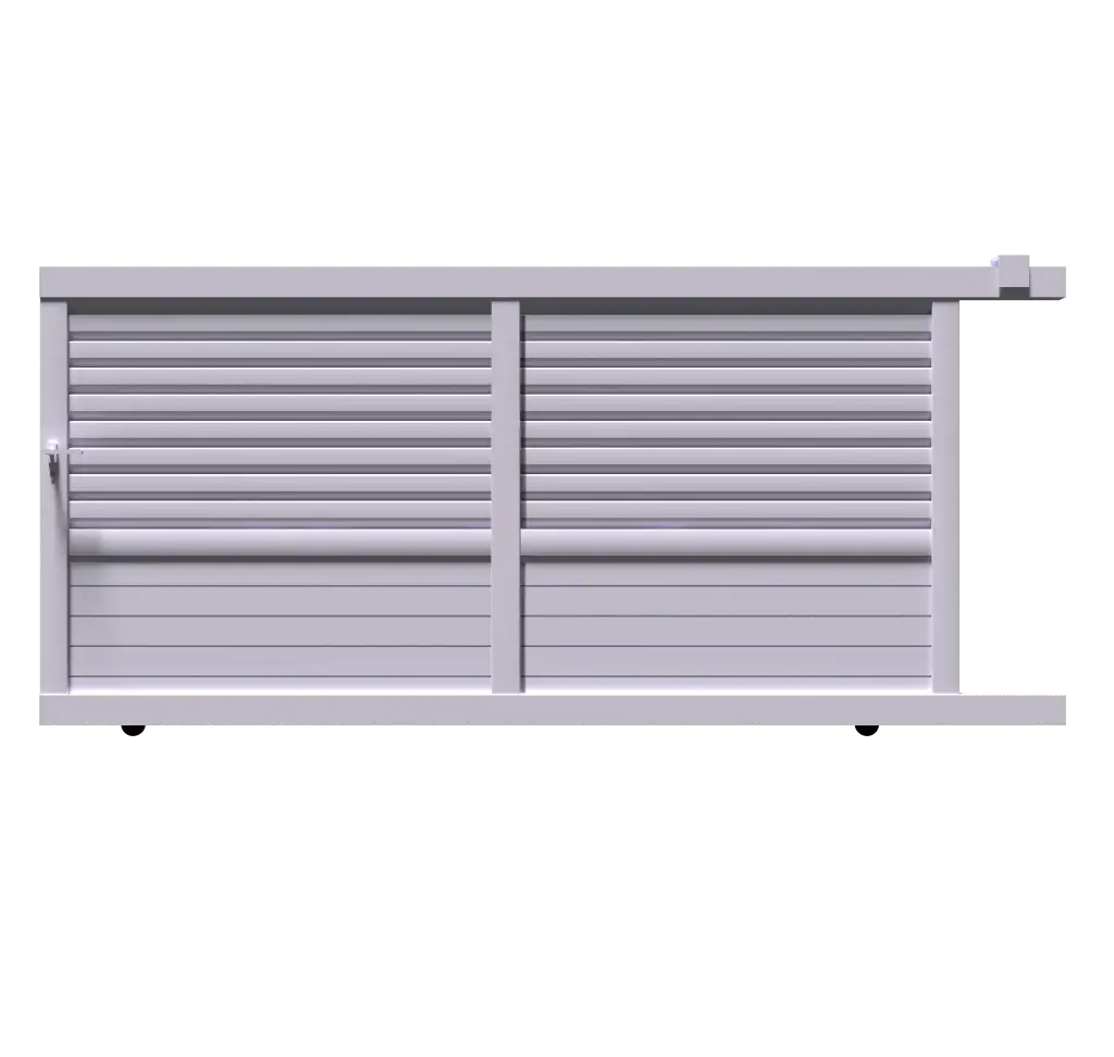 Portail coulissant aluminium NICOSIE