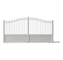 Portail coulissant aluminium PORTO