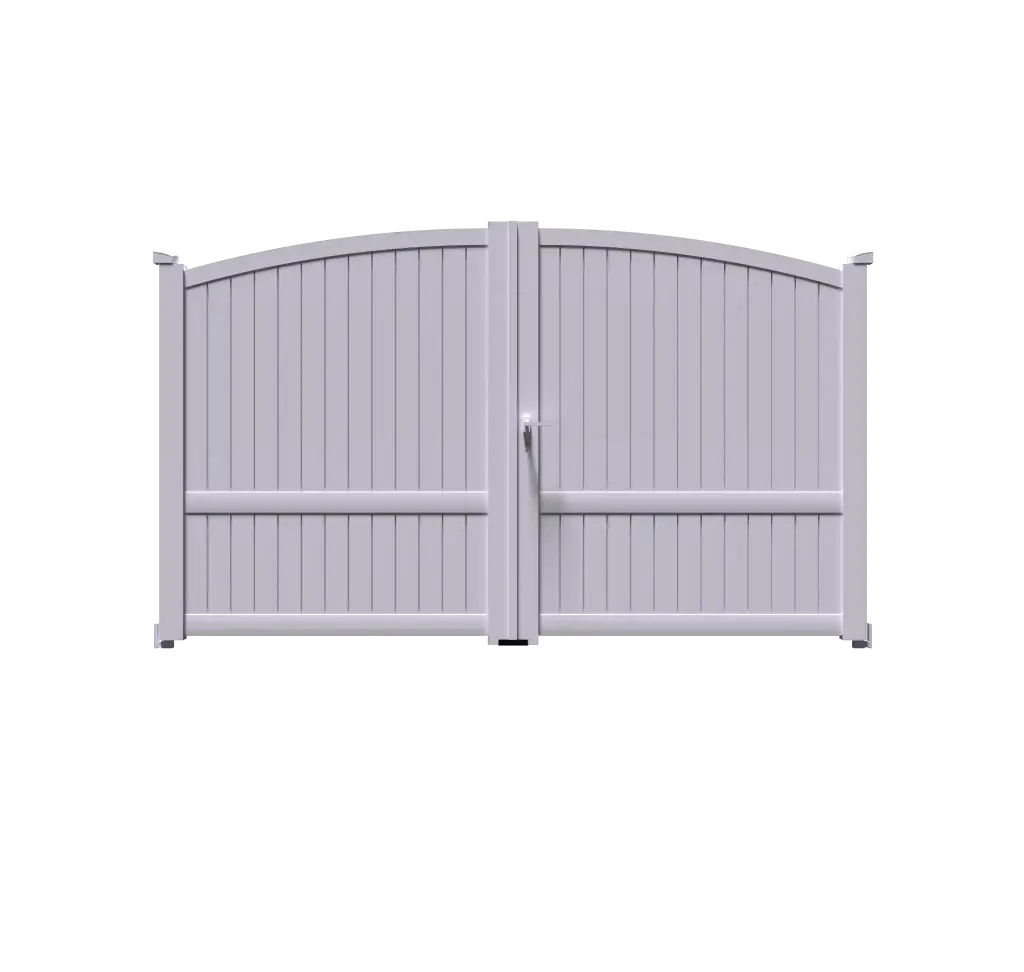 Portail 2 vantaux aluminium SAINT PIERRE