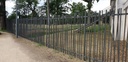 Barreaudage Savane 2440x1000 RAL 9005