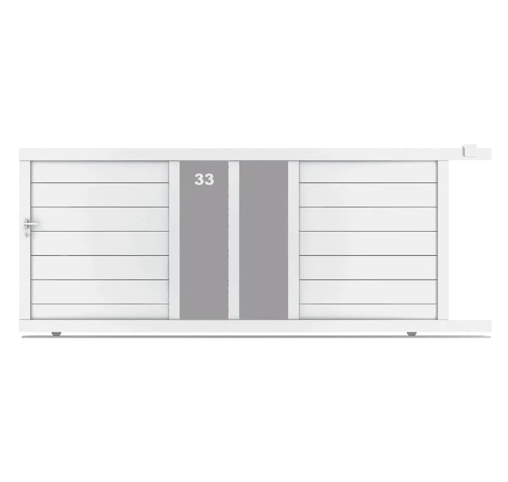 Portail coulissant aluminium NEVADA 