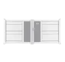 Portail 2 vantaux aluminium NEVADA