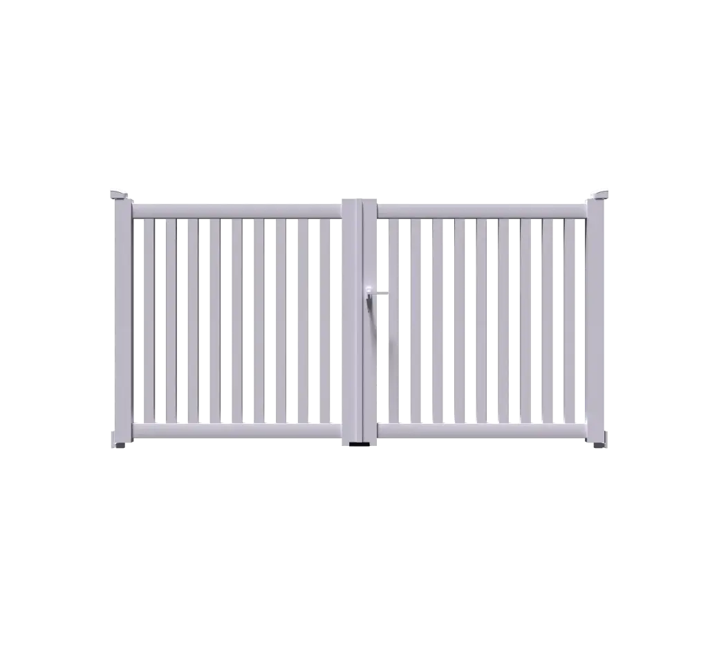 Portail 2 vantaux aluminium STOCKHOLM 