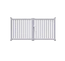 Portail 2 vantaux aluminium STOCKHOLM 