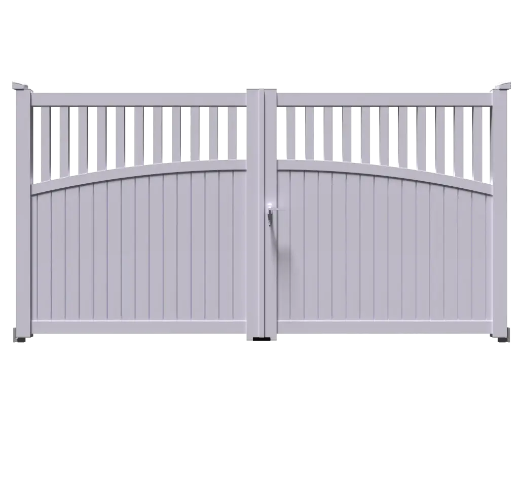 Portail 2 vantaux aluminium VARSOVIE