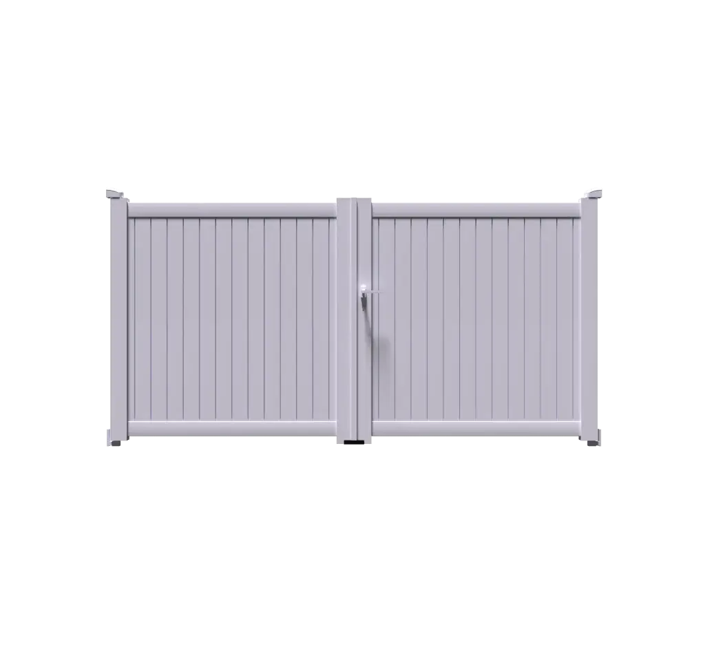 Portail 2 vantaux aluminium WASHINGTON