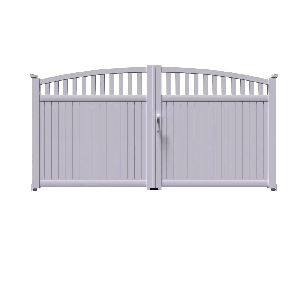 Portail 2 vantaux aluminium OSLO