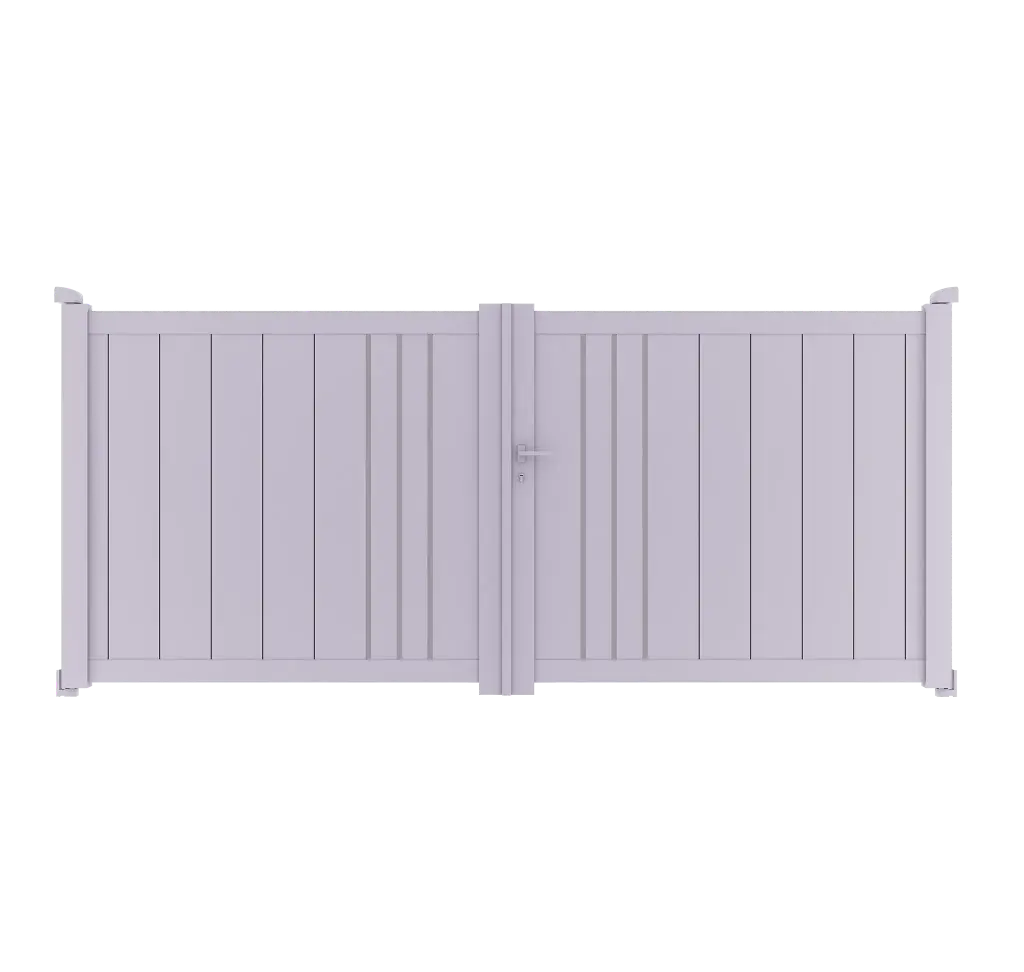 Portail 2 vantaux aluminium TOKYO