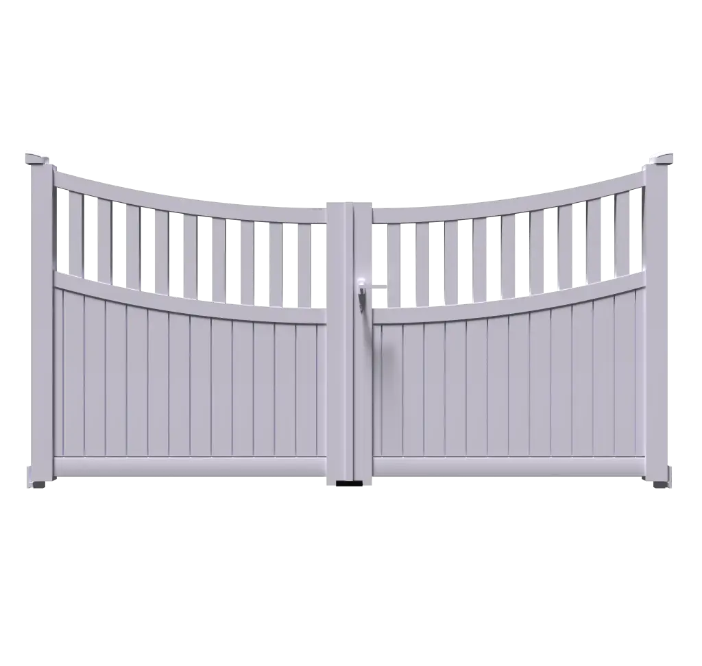 Portail 2 vantaux aluminium LUXEMBOURG