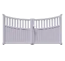 Portail 2 vantaux aluminium LUXEMBOURG