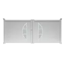 Portail 2 vantaux aluminium ALASKA