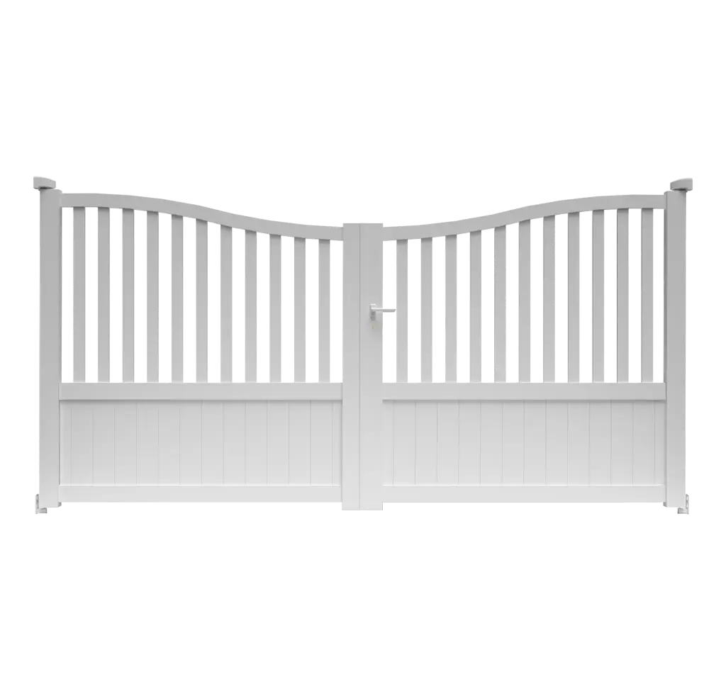Portail 2 vantaux aluminium PRAGUE