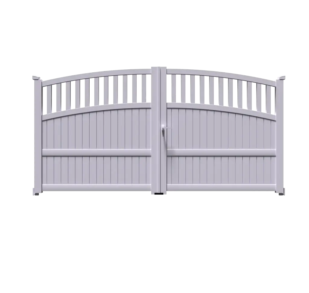 Portail 2 vantaux aluminium LA VALETTE