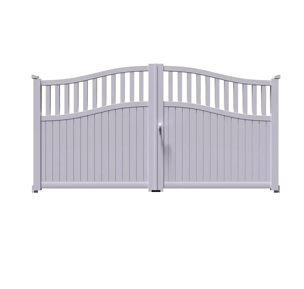 Portail 2 vantaux aluminium ROME