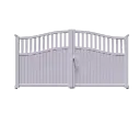 Portail 2 vantaux aluminium ROME
