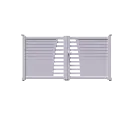 Portail 2 vantaux aluminium DAKAR
