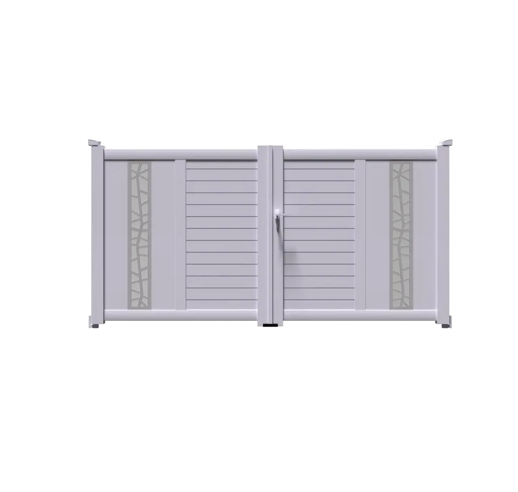 Portail 2 vantaux aluminium PERTH