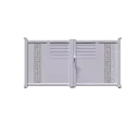 Portail 2 vantaux aluminium PERTH