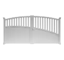 Portail 2 vantaux aluminium DJIBOUTI