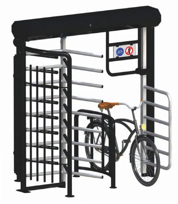 Tourniquet automatique COBRA accès cycle RAL6005