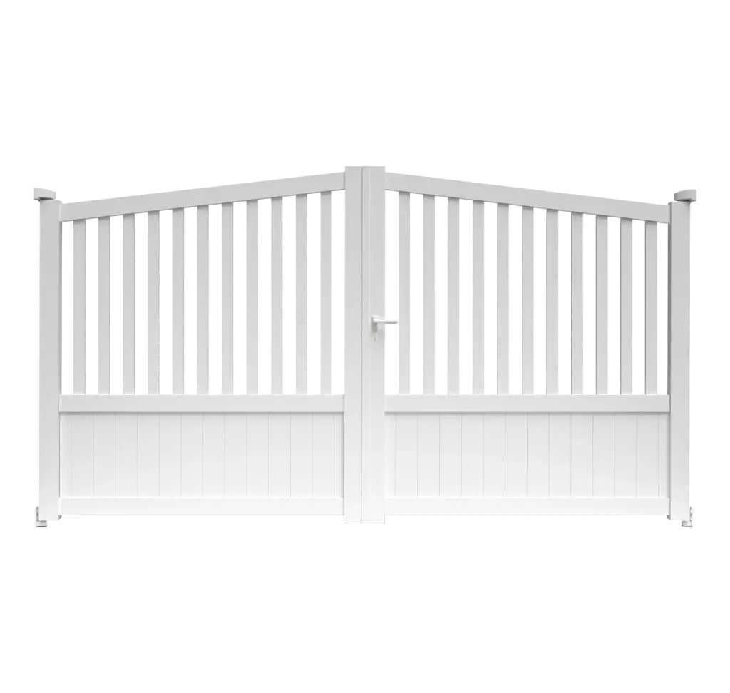 Portail 2 vantaux aluminium BUCAREST