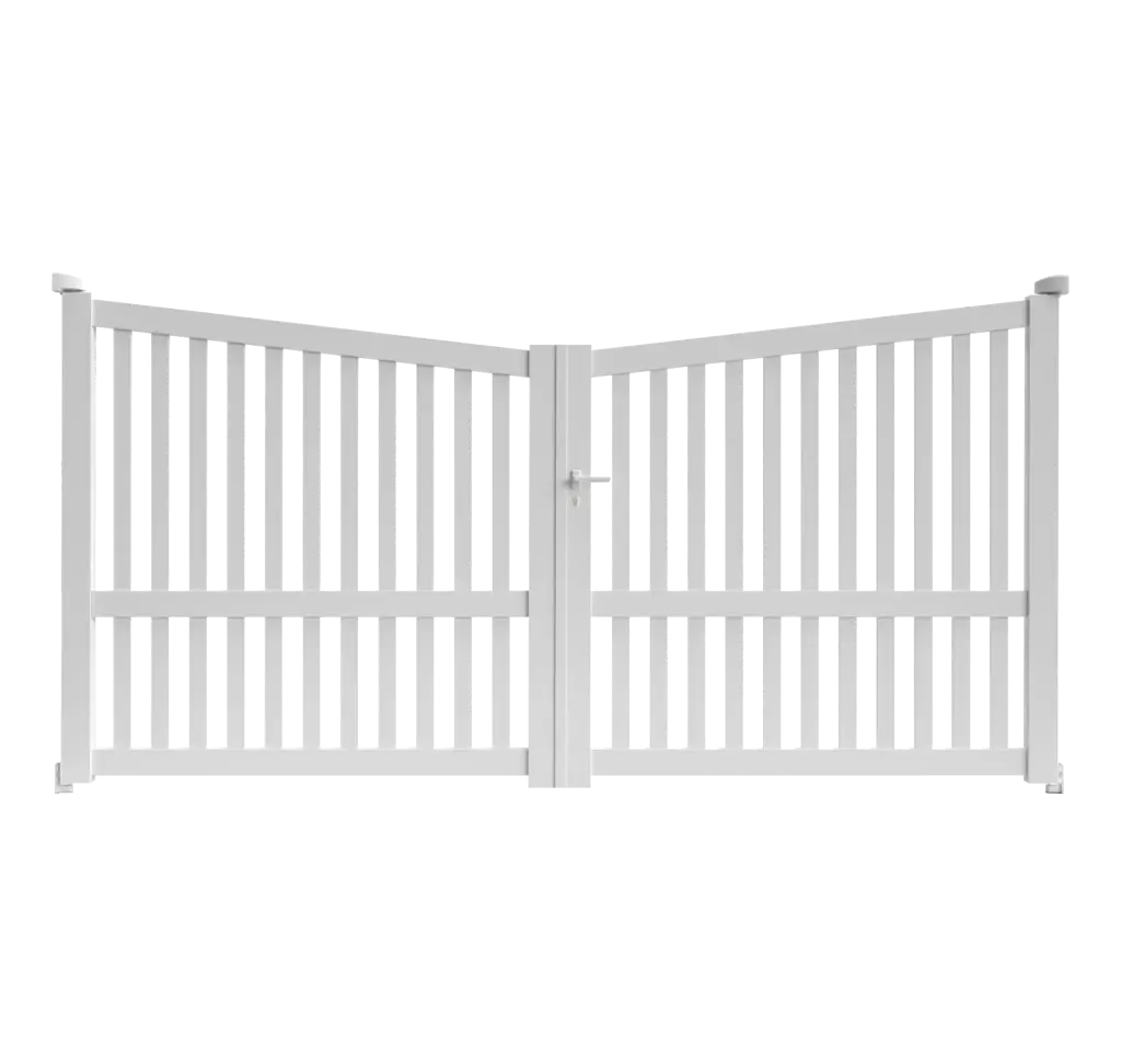 Portail 2 vantaux aluminium LONDRES