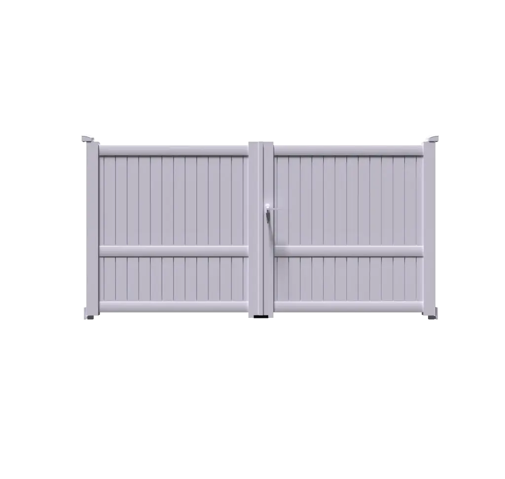 Portail 2 vantaux aluminium BERNE