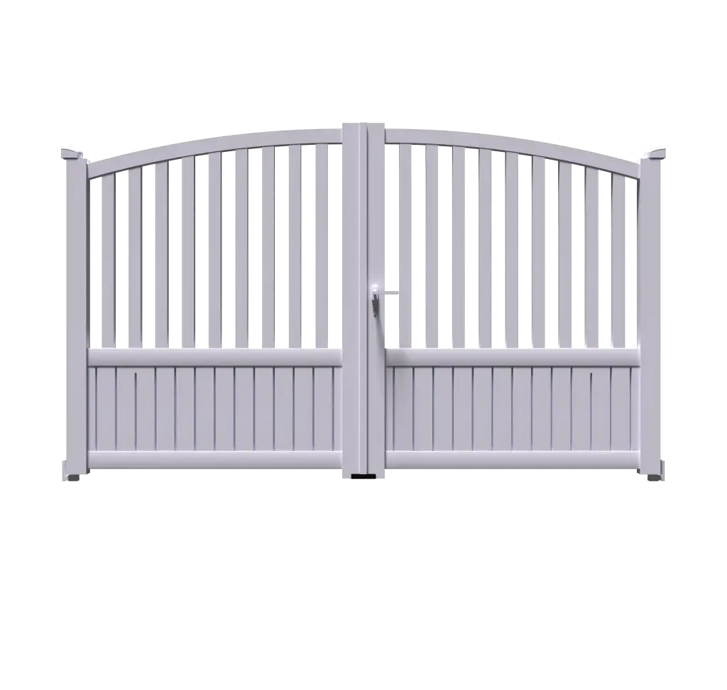 Portail 2 vantaux aluminium COPENHAGUE
